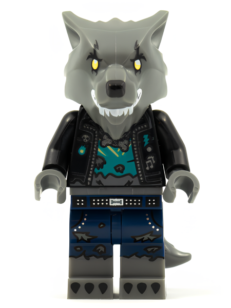 Минифигурка Lego Vidiyo Werewolf Drummer, Vidiyo Bandmates, Series 1 vid018 U